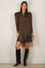 Francoise - Jurk - Arabella - Brown