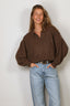 Lisa Yang - Sweater - Katriel - Dark Truffle