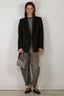 RÓHE - Blazer - Fitted Tuxedo Blazer - Black