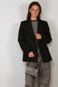 RÓHE - Blazer - Fitted Tuxedo Blazer - Black