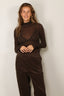 BYLOTTE Studios - Top - Lana - Dark Brown