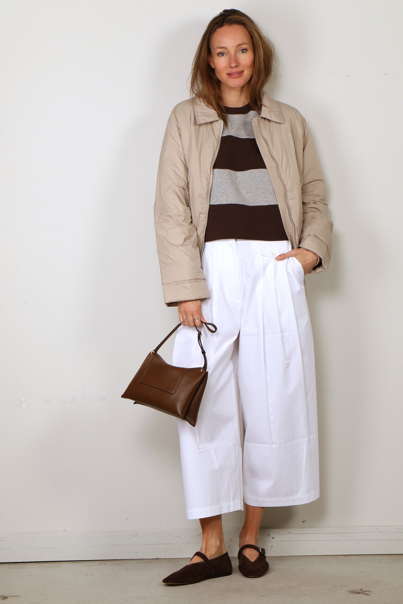 Shop Closed - Jacket - Sportive Blouson - Clay Beige - BYLOTTE