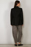 RÓHE - Blazer - Fitted Tuxedo Blazer - Black