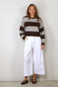 Johny - Sweater - Derek - Grey / Chocolade