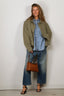 Suzie Kondi - Blouse - Kappa Button-Up Shirt Denim - Okeanos