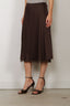 Vince - Rok - Pull On Slip Skirt W/ Lace Trim - Iron