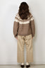 6397 - Trui -Sedona Hand Knit - Mink Fairisle