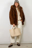 Apparis - Jas - Katin Hooded Coat - Mink