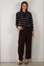 Johny - Broek - Andre Recycle Silk Pant - Burgundy