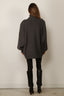 Rotate - Trui - Knit Highneck Jumper - Gray Pinstripe