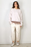 Tibi - Broek - Nylon Zipper Jogger - Ivory