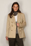 Golden Goose - Blazer - Double-Breasted Blazer Gabardine - Sand