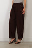 Johny - Broek - Andre Recycle Silk Pant - Burgundy