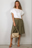 Suzie Kondi - Top - Kori Crop Top Linen - White