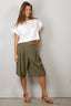 Suzie Kondi - Top - Kori Crop Top Linen - White