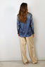 Golden Goose - Blouse - Journey W's Patty Over Shirt - Blue