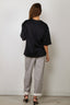 Tibi - T-Shirt - Active Knit Easy T - Navy