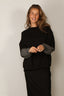 Johny - Sweater - Amy - Black/Grey