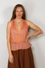 Forte_Forte - Top - Co/Se Voile And Lace Top - Roseo