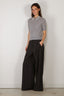 Forte_Forte - Top - Wool Cashmere Gauze Half Sleeves Polo Knit - Calcedonio