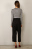 Lisa Yang - Top - Vivian stripes - Salt Noir