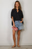 SoSue - Blouse - Cowboy Button Linen - Navy