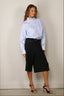 Johny - Blouse - Emma Oxford Stripe - White/Blue