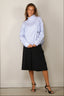 Johny - Blouse - Emma Oxford Stripe - White/Blue