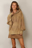 Golden Goose - Hoodie - Journey Unisex Garment Dyed Relaxed Hoodie Heavy Cotton Fleece With Embroidery - Vintage Cartouche