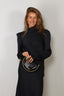 Rotate - Jurk - Satin Midi Drapy - Sky Captain
