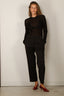 RÓHE - Broek - Mies Cigarette Leg Tailored Trousers - Black