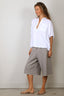 SoSue - Blouse - Cowboy Button Linen - White