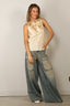 Lois - Jeans - Aerea Cargo - Vintage Stone