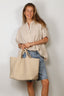 SoSue - Blouse - Cowboy Button Linen - Beige