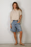 SoSue - Blouse - Cowboy Button Linen - Beige