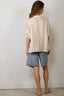 SoSue - Blouse - Cowboy Button Linen - Beige