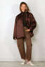 Joseph - Blouse - Buick Blouse Crepe - Cocoa