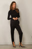 RÓHE - Top - Fine Merino Longsleeve - Anthracite Melange