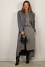 Tibi - Jas - Menswear Tech Twill Tailored Mens Coat - Grey Multi