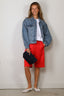 Tibi - Short - Active Knit Short - Red