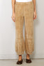 Suzie Kondi - Broek - Tosk High Waist Harem Pants Heather Velour - Wheat Heather