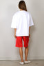 Tibi - T-Shirt - Active Knit Easy T - White