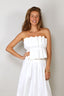 SoSue - Top - Pleat - White