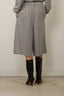 Tibi - Short - Feather Weight Viscose Neoprene Relaxed Short - Grey