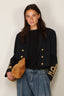 Ralph Lauren - Jacket - Double Breasted Cropped Wool Jacket - Navy