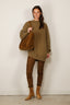 Arma - Broek - Marlon Stretch Suede - Earth Gree