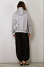 Tibi - Vest - Compact Tech French Terry Zip Up Hoodie - Heather Grey