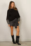 Johny - Sweater - Amy - Black/Grey