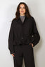 Tibi - Jacket - Tech Suiting Anorak Bomber - Black