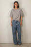 BYLOTTE Studios - T-shirt - Hailey Tee - Grey Melange